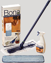 photo of the Bona Cleaning kit