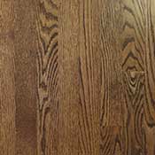 Red Oak hardwood with English Chestnut floor stain