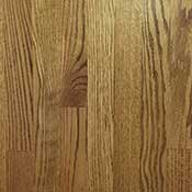 Red Oak hardwood with Golden Oak floor stain