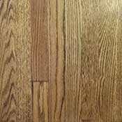 Red Oak hardwood with Nutmeg floor stain