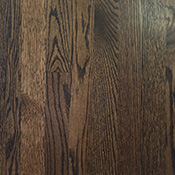 Red Oak hardwood with Rosewood floor stain