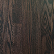 Red Oak hardwood with Royal Mahogany stain