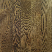 White Oak hardwood with Medium Brown floor stain