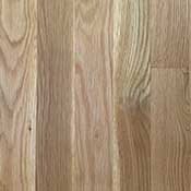 White Oak hardwood with Neutral floor stain