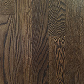 White Oak hardwood with Red Mahogany floor stain