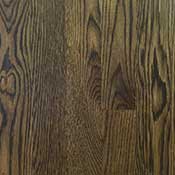 White Oak hardwood with Spice Brown floor stain