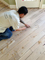 hand crafted rustic white oak flooring